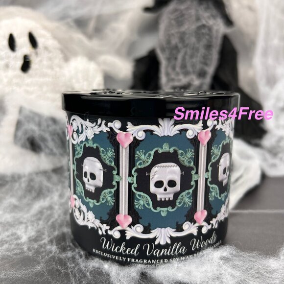 Bath & Body Works Halloween 2025 GHOUL FRIEND 3-Wick Candle 14.5 oz Gothic Gifts - Picture 5 of 9
